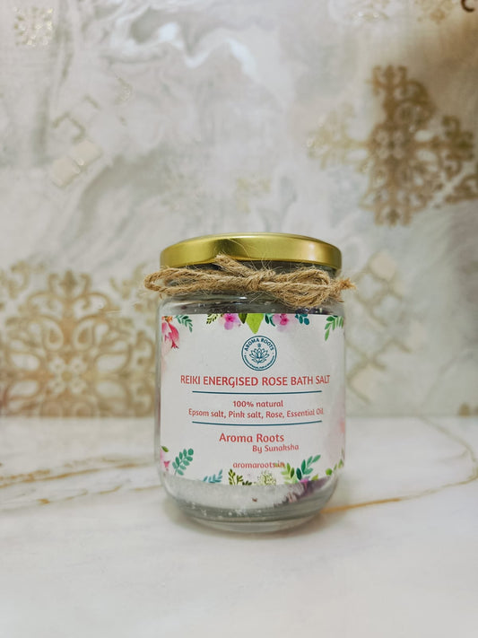 Reiki Energised Rose Bath Salt